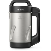 Blender chauffant pour soupe - PHILIPS - HR2203/80 - Série 3000 - 1000W - bol de 2L - Métal(m-1)