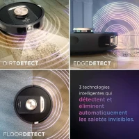 Shark PowerDetect RV2820VEEU - Robot Aspirateur a vidage automatique avec navigation 3D et LiDAR(m-2)
