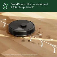 iRobot Roomba 105 Combo+Autoempty Dock - Robot Aspirateur Laveur 2en1 - Aspiration de 7KPa - Navigation LiDAR(m-6)