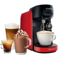 Machine a café + 3 packs T-discs - BOSCH - TASSIMO FINESSE TAS163E - 1400 W - 0,7 L - Multi-boissons - IntensityBoost - Noir(m-6)