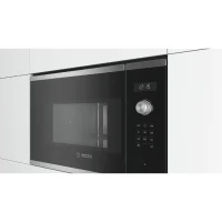 Micro-ondes encastrable - BOSCH Série 6 - BFL554MS0 - Noir / Inox - 59,4 x 38,8 x 38,3 cm(m-2)