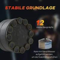 HOMCOM boksstandaard bokstrainer(m-6)