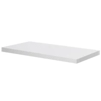 Outsunny 14 Pieces Polycarbonate Sheets, 121 x 61 x 0.4cm Twin-Wall Plastic Roofing Sheets, 10m² Replacement Greenhouse Panels, Waterproof and UV Protection, Clear(m-7)