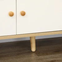 HOMCOM Mueble de Cocina para Microondas con 2 Armarios y Cajón, 90x30x94cm, en MDF(m-4)