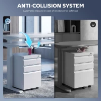 HOMCOM Electric Standing Desk Frame, Height Adjustable Sit Stand Desk Frame with Dual Motors, Memory Smart Panel and Collision Protection, Easy Assembly, White(m-7)