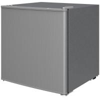 HOMCOM Mini congélateur Température Réglable de -14 à -24°C Compact 35L - Porte réversible Classe E - 47x44,2x48,8cm - Gris