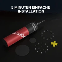 SPORTNOW Worek bokserski wolnostojący 135 cm stojący worek 10 przyssawek i amortyzacja dla dorosłych i młodzieży(m-4)