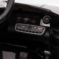 AIYAPLAY Mercedes-Benz AMG CLA 45 Licensed 12V Kids Electric Car Ride on Car w/ Remote, Suspension Lights Music Horn - Black(m-12)