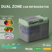 Kompresorowa lodówka elektryczna 24,2L z funkcją chłodzenia(m-4)