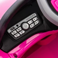 AIYAPLAY Coche Eléctrico para Niños de +3 Años Volkswagen E-Buggy 12V con Mando a Distancia 2,4 G Ruedas con Suspensión Rosa(m-10)