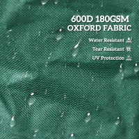 Outsunny Worek ogrodowy 2x160L, wodoodporny, stabilny, do liści(m-5)