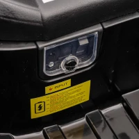 AIYAPLAY Coche Eléctrico para Niños de Policía para Niño de +3 Años 12V con Mando a Distancia 2,4G Luces Sirena Música Multicolor(m-12)