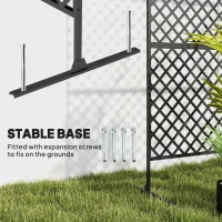 Parawan 3-częściowy 122x198 cm, wolnostojący, czarny(m-5)