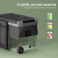 Kompresorowa lodówka 30L, elektryczna, LED, tryb ECO(m-6)