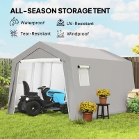 Domek narzędziowy z dachem, wodoodporny, z drzwiami i oknami(m-4)