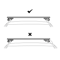 HOMCOM Barras de Techo Universales para Vehículos de Aluminio Bacas Portaequipajes Coche Automóvil Baca para Coche Universales con Cerradura Carga 75 kg 135 cm Plata(m-8)