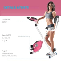 Soozier Bicicleta Camera Pliabila – 5 Pozitii & Rezistenta Magnetica(m-6)