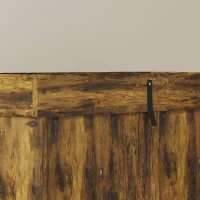 HOMCOM Tall Kitchen Cupboard, Kitchen Pantry Cabinet with Drawer, Shelves, Brown(m-10)