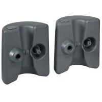 Outsunny HDPE Tent Weights Set of 4, Canopy Weights, Fill with Water or Sand, 48KG(m-8)