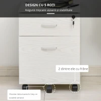 Vinsetto Dulap cu Sertar, pentru depozitare documente, 40 x 44 x 54.6cm(m-4)