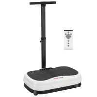 SPORTNOW Vibration Plate, with Adjustable/Removable Handle, Preset Modes, 50 Speeds(m-1)