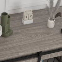 PawHut 98cm Dog Crate Furniture with Removable Cushion for Large Dogs - Brown(m-10)