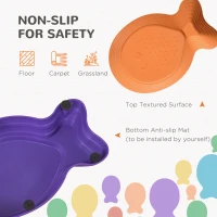 Outsunny 11 Piece Kids Balance Stepping Stones - Multicoloured(m-6)