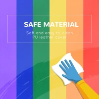 HOMCOM 12 Piece Soft Play Foam Blocks Toy Building Stacking Compliant Learning Toys for Toddler Baby Kids Preschool(m-6)