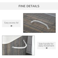 HOMCOM 100L Laundry Basket with Flip Lid String Handles, 2 Section Foldable Laundry Hamper with Removable Lining Dirty Clothes Storage, Grey(m-7)