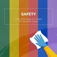 HOMCOM 11-Piece Soft Play Set Kids Foam Blocks, Toys for Climb and Crawl, Multicoloured(m-17)