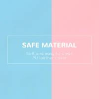 HOMCOM Kids 2-piece Soft Play Set Baby Foam Climber, Climbing Indoor Block Toys for Gross Motor Development in Toddlers Aged 1-3 Years(m-6)