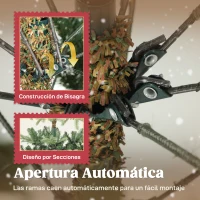 HOMCOM Árbol de Navidad Artificial 150 cm con 492 Ramas y Soporte Metálico Plegable Fácil Montaje para Salón Interior Verde(m-6)