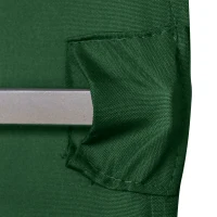 Outsunny Replacement Canopy for Pavilion Replacement Roof Gazebo High-Density Polyester Fabric 180 g/m² UV-Resistant 3 x 3 m Green(m-4)