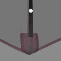 Outsunny Umbrelă de Grădină Reglabilă Ø265 cm cu 32 Lumini LED Solare și Manivelă, Umbrelă de Exterior cu 8 Bare de Sprijin, din Oțel, Poliester, pentru Terasă, Curte, Balcon, Gri(m-9)