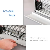 Outsunny Lampa pentru Insecte Electrica 20W pentru Exterior si Interior de 60m² Argintie(m-4)