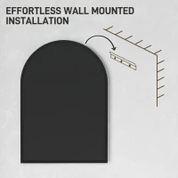 Lustro łazienkowe 50 x 70 cm z folią ochronną, bezpieczne(m-7)