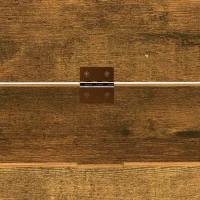 HOMCOM Panca Contenitore Multiuso in Legno per Camera da Letto e Ingresso, 120 kg, 100x40x40 cm, Marrone(m-8)