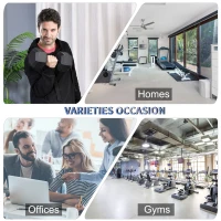 HOMCOM Hantelka, 17,5 kg Hantel, Hantel, Ciężar, Uchwyt Antypoślizgowy, Czarny + Srebrny(m-5)