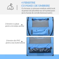 Outsunny Cort de Camping Pop Up pentru 2 Persoane cu 2 Uși, 4 Ferestre și Înveliș Impermeabil, 263.5x220x123 cm, Verde(m-6)