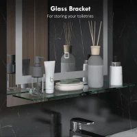 Lustro łazienkowe z oświetleniem, 3 kolory światła(m-5)