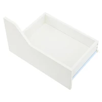 High-Gloss TV Entertainment Centre with App-Controlled LED Lighting, Modern TV Stand with Multi-Zone Storage, 180L x 40W x 45H cm, White(m-13)