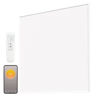 HOMCOM Wifi Smart Electric Heater, Far Infrared, Wall Mounted - 400W(m-11)