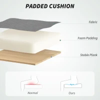 HOMCOM Krzesło biurkowe, obrotowe, na kółkach, z siatkowym oparciem, poduszką z pianki, szare(m-6)