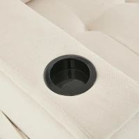 L-Shaped 3-Seater Sofa Bed with Hidden Storage, USB & USB-C Ports, Space-Saving Sofa for Compact Spaces, 208L x 146W x 89.5H cm, Beige(m-12)