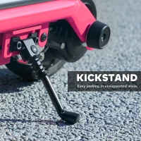 AIYAPLAY Electric Scooter for Kids Aged 6-14 Years, with Colourful Lights, Pink(m-9)