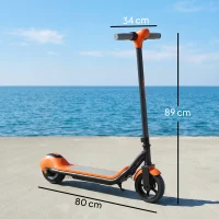 SPORTNOW Electric Scooter for Kids, with LED Display, Green(m-3)