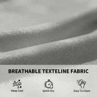 Outsunny Poly Rattan Ligstoel S-vormige Tuinligstoel met 5-voudig verstelbare Rugleuning, Hoofdkussen, Ademend en UV-bestendig(m-7)