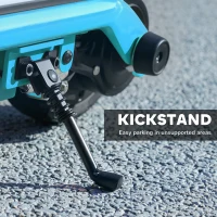 AIYAPLAY Electric Scooter for Kids Aged 6-14 Years, with Colourful Lights, Blue(m-9)