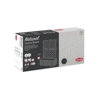 STEFANPLAST Bac a fleurs/Jardiniere NATURAL DELUXE avec treillis - 100 x 43 x H142 cm - 90 + 6,5 L dans la réserve - Anthracite(m-6)