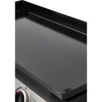 COOKING BOX Plancha gaz  CALI - 4 feux - 9,6 kW - 82x45x22 cm - Surface de cuisson en acier: 77x35 cm(m-5)
